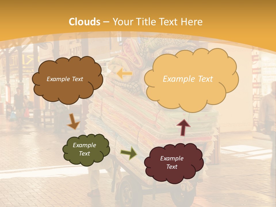 Asia Arabic Souk PowerPoint Template