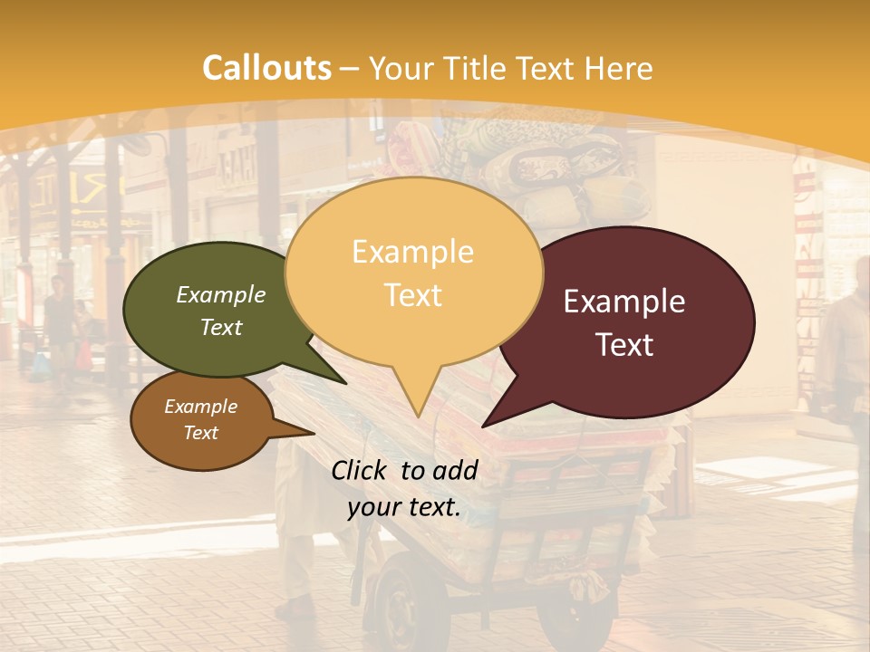 Asia Arabic Souk PowerPoint Template