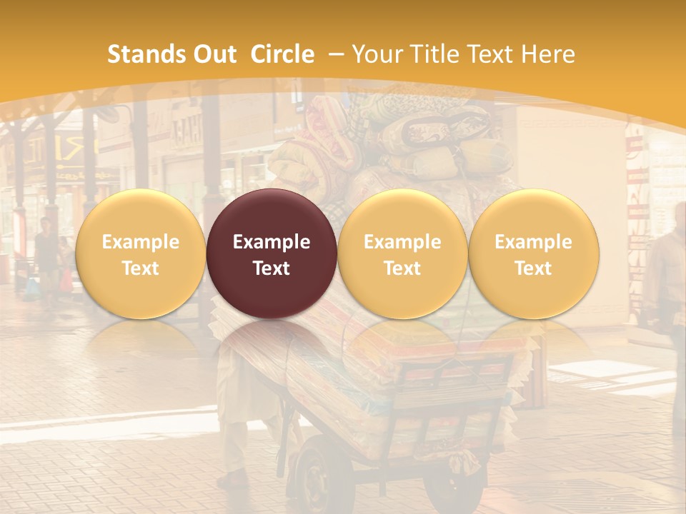 Asia Arabic Souk PowerPoint Template