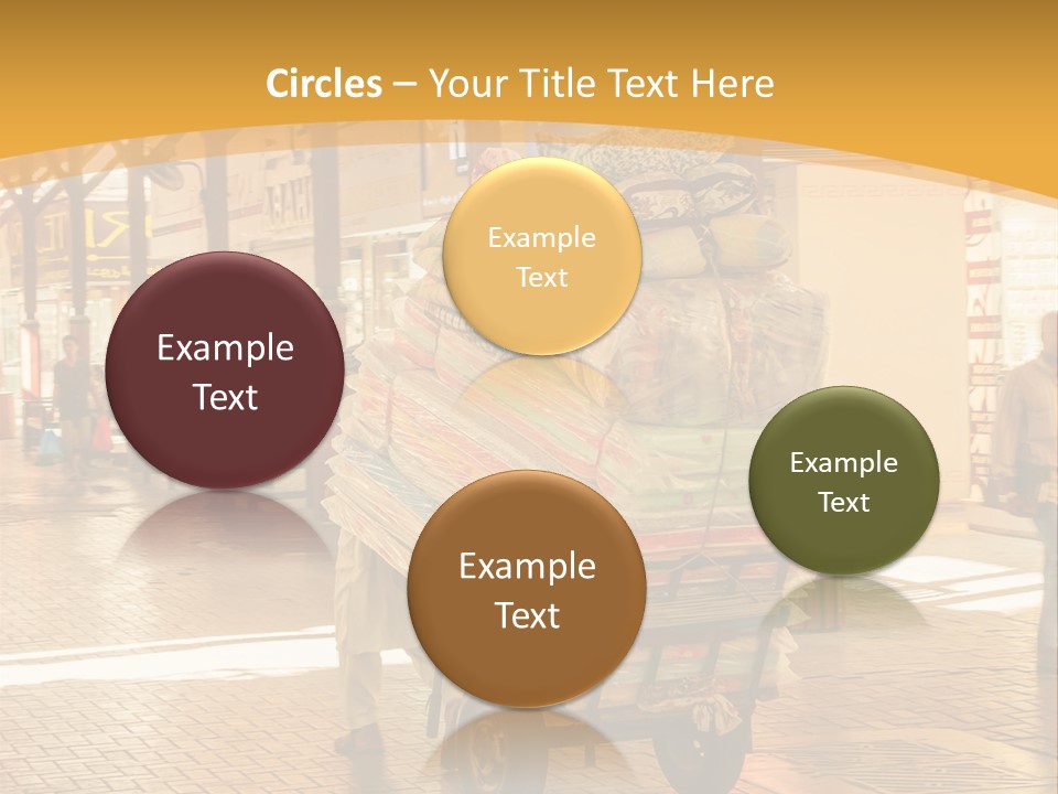 Asia Arabic Souk PowerPoint Template