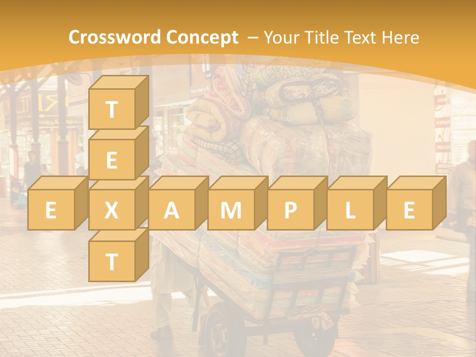 Asia Arabic Souk PowerPoint Template