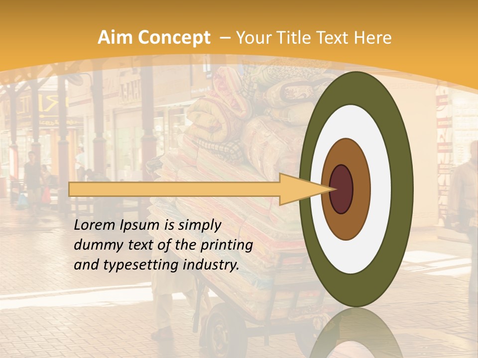 Asia Arabic Souk PowerPoint Template