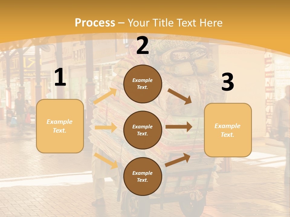 Asia Arabic Souk PowerPoint Template