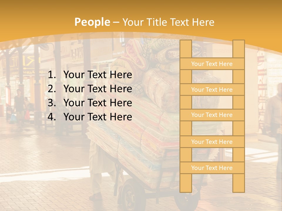 Asia Arabic Souk PowerPoint Template