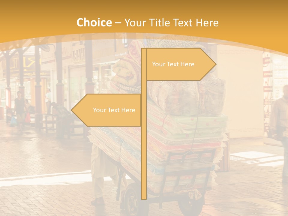 Asia Arabic Souk PowerPoint Template
