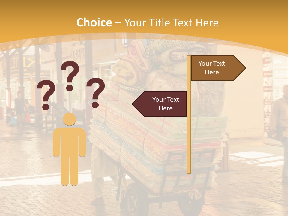 Asia Arabic Souk PowerPoint Template