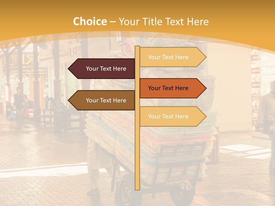 Asia Arabic Souk PowerPoint Template