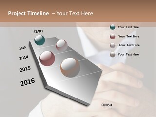 A Man In A Suit Leaning Against A Wall PowerPoint Template