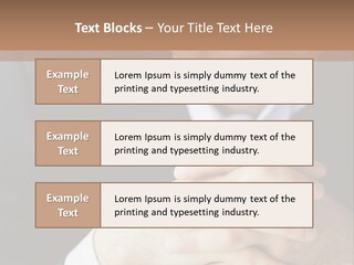 A Man In A Suit Leaning Against A Wall PowerPoint Template