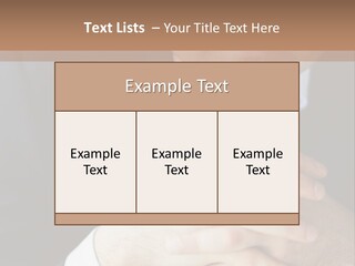 A Man In A Suit Leaning Against A Wall PowerPoint Template