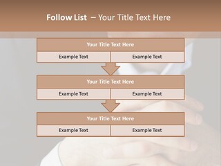 A Man In A Suit Leaning Against A Wall PowerPoint Template
