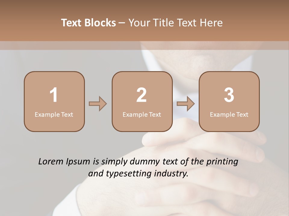 A Man In A Suit Leaning Against A Wall PowerPoint Template