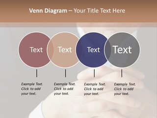 A Man In A Suit Leaning Against A Wall PowerPoint Template