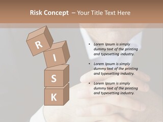 A Man In A Suit Leaning Against A Wall PowerPoint Template