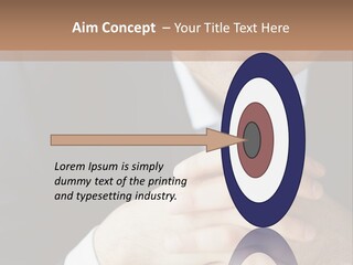 A Man In A Suit Leaning Against A Wall PowerPoint Template