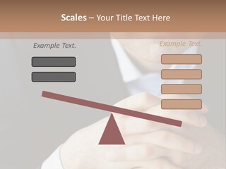 A Man In A Suit Leaning Against A Wall PowerPoint Template