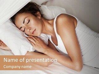 Female Lady Night PowerPoint Template