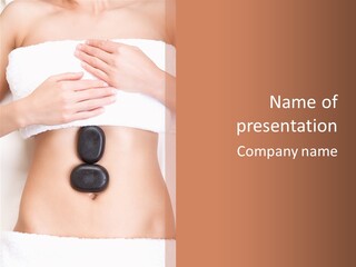 Body Wellness Abdomen PowerPoint Template