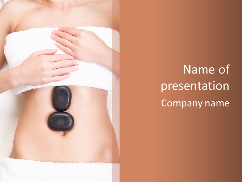 Body Wellness Abdomen PowerPoint Template