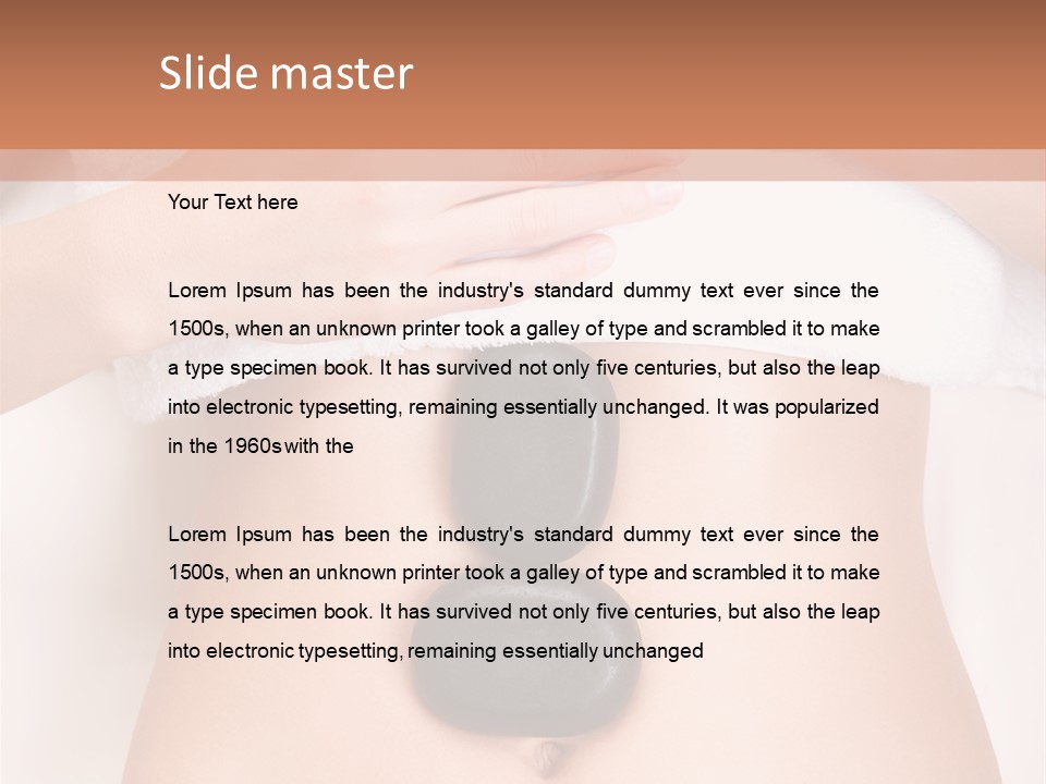 Body Wellness Abdomen PowerPoint Template