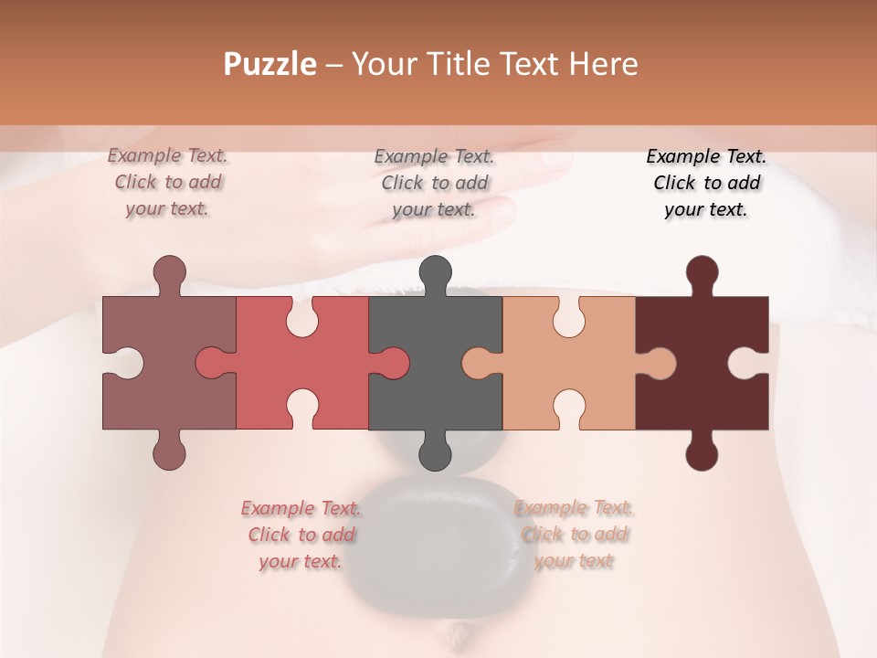 Body Wellness Abdomen PowerPoint Template