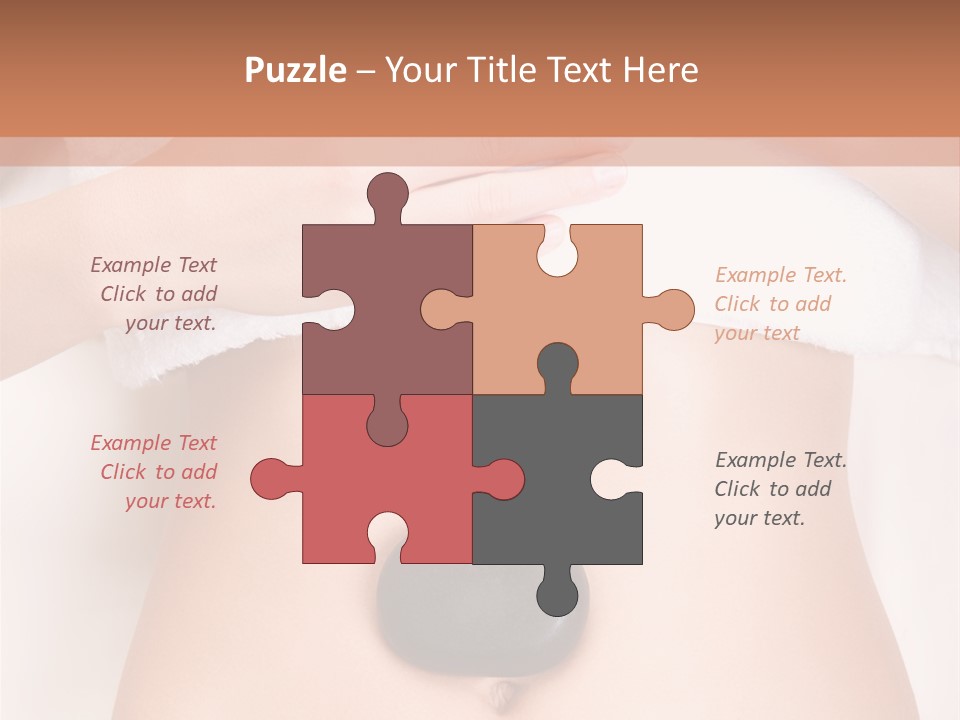 Body Wellness Abdomen PowerPoint Template