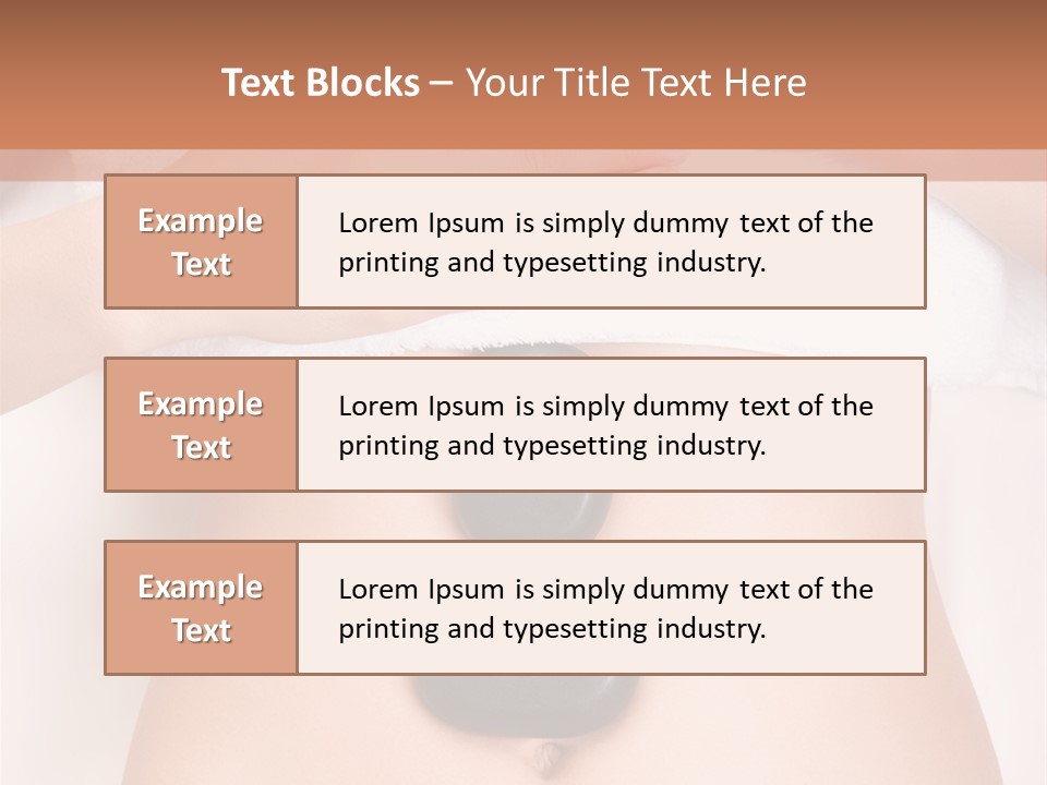 Body Wellness Abdomen PowerPoint Template
