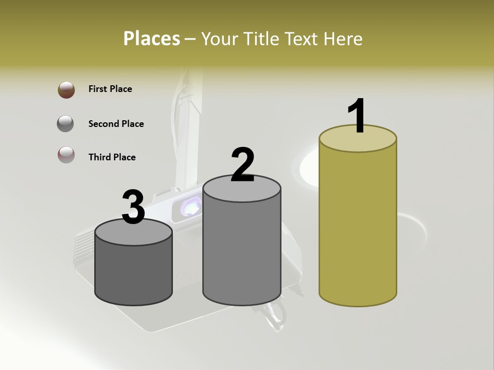Digital Gray Board PowerPoint Template