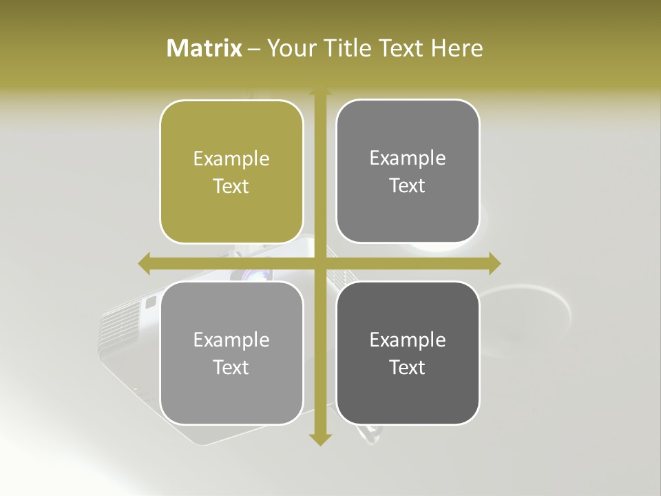 Digital Gray Board PowerPoint Template