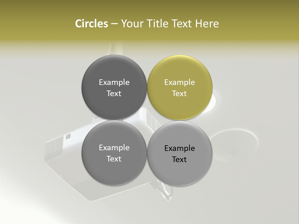 Digital Gray Board PowerPoint Template