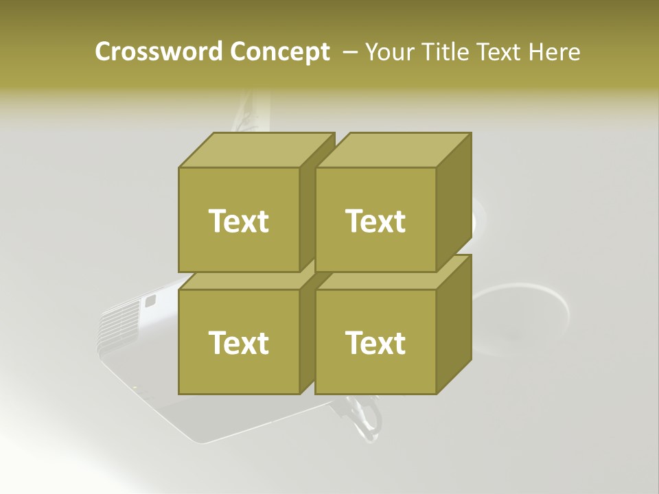 Digital Gray Board PowerPoint Template