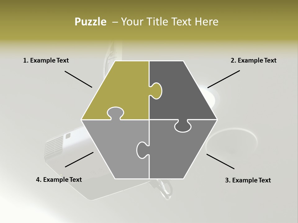 Digital Gray Board PowerPoint Template