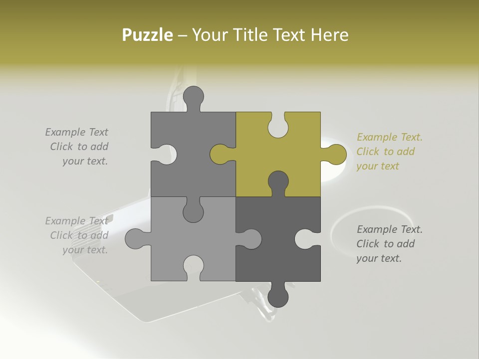 Digital Gray Board PowerPoint Template