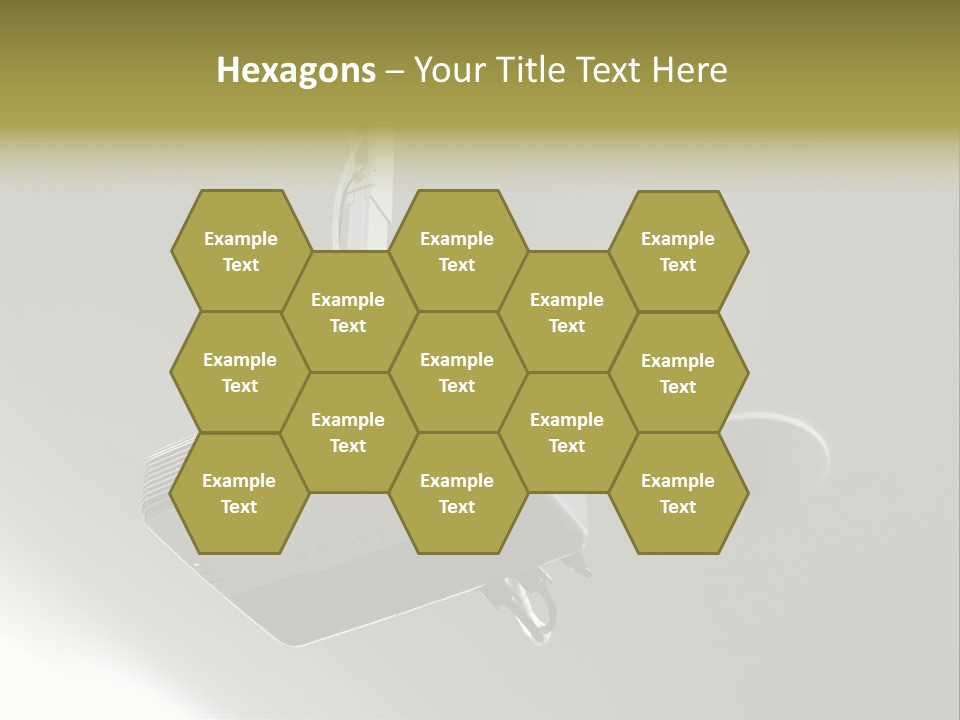 Digital Gray Board PowerPoint Template