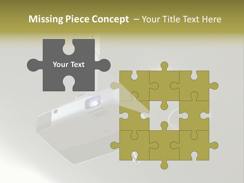 Digital Gray Board PowerPoint Template