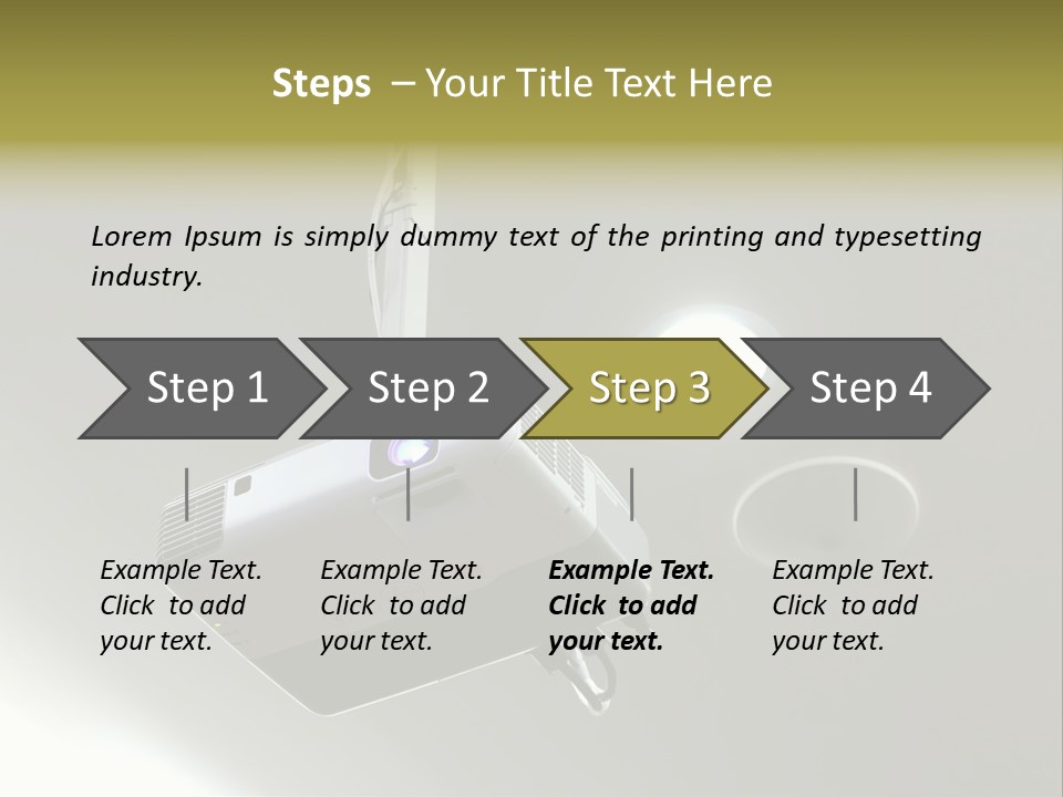 Digital Gray Board PowerPoint Template