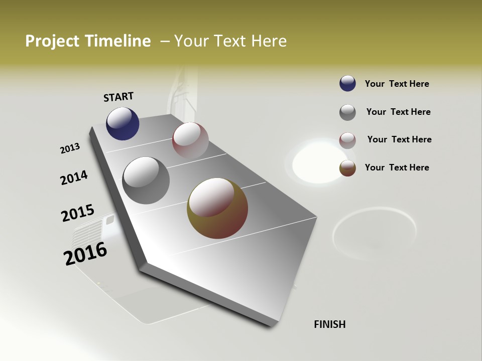 Digital Gray Board PowerPoint Template