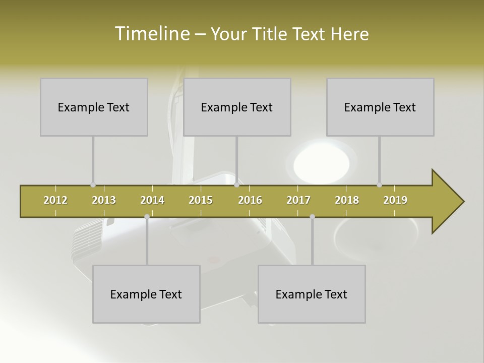 Digital Gray Board PowerPoint Template