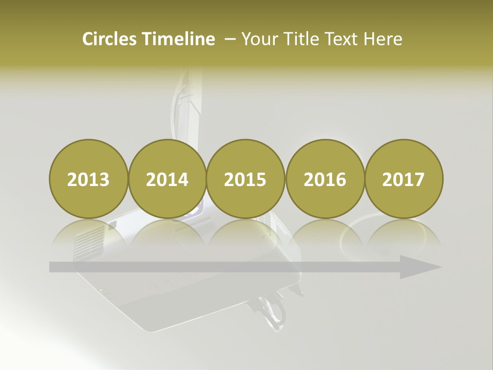 Digital Gray Board PowerPoint Template