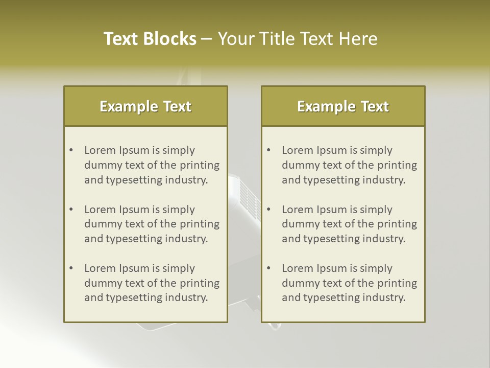 Digital Gray Board PowerPoint Template