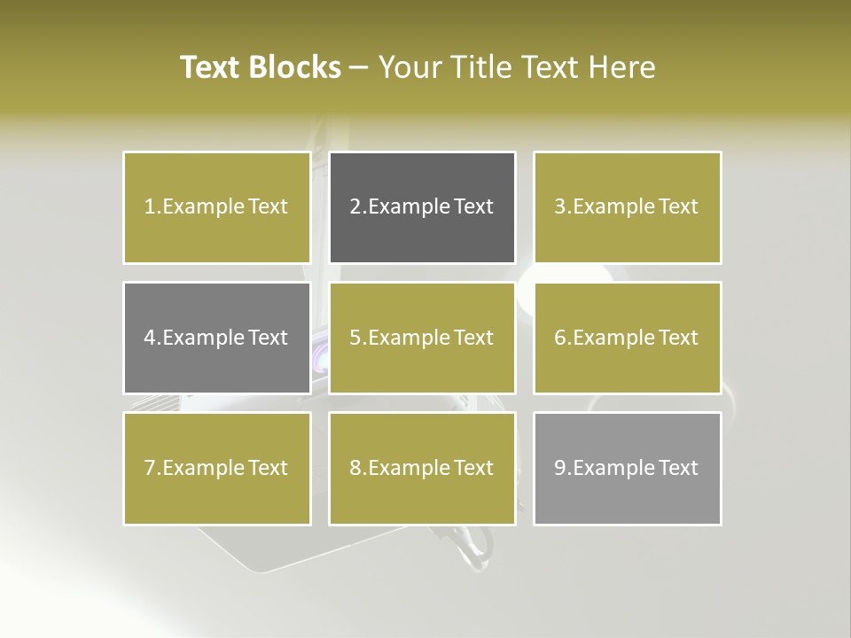 Digital Gray Board PowerPoint Template