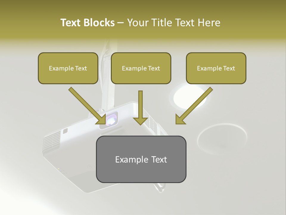 Digital Gray Board PowerPoint Template