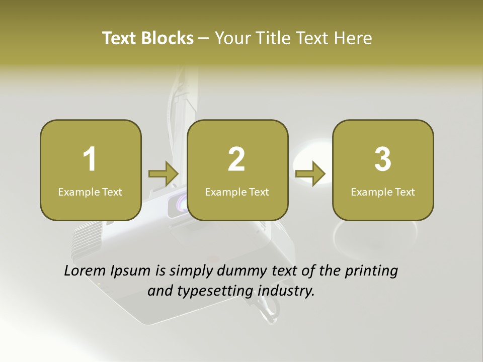 Digital Gray Board PowerPoint Template