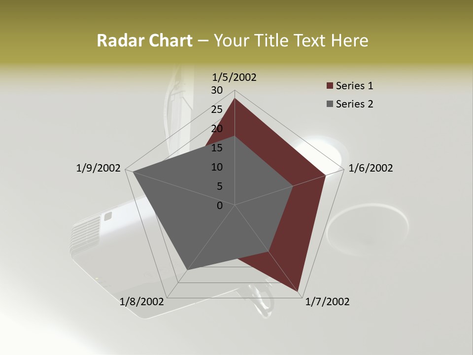 Digital Gray Board PowerPoint Template