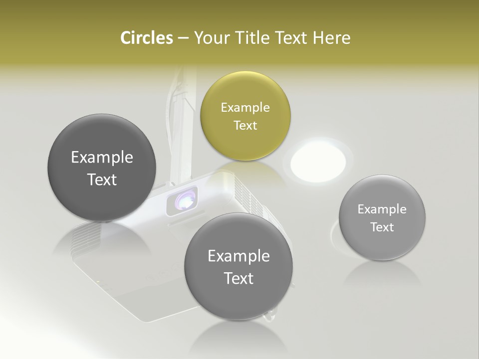 Digital Gray Board PowerPoint Template