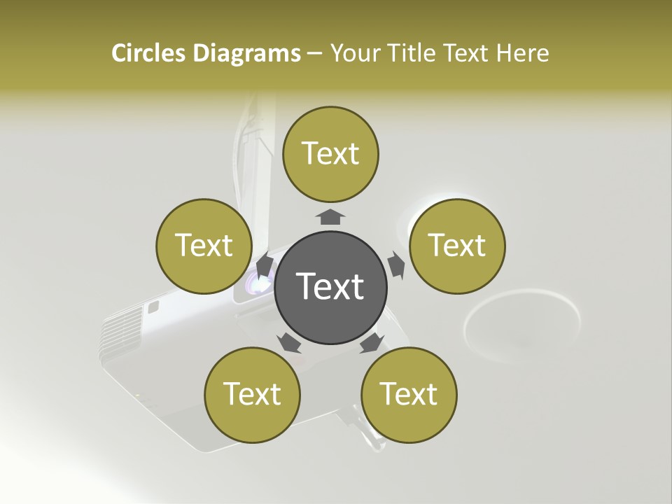 Digital Gray Board PowerPoint Template