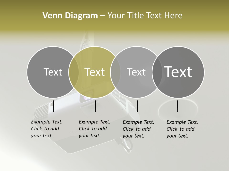 Digital Gray Board PowerPoint Template