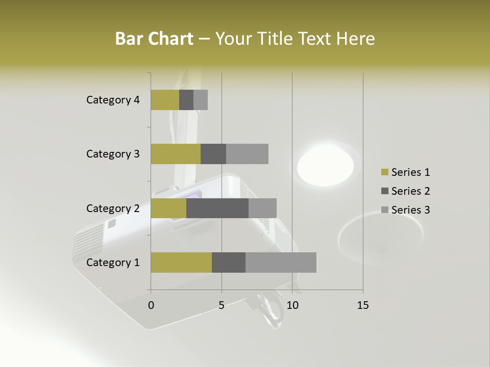 Digital Gray Board PowerPoint Template