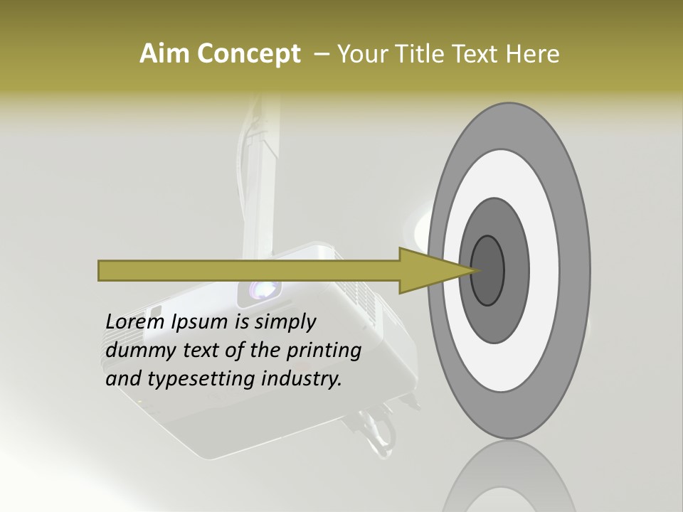 Digital Gray Board PowerPoint Template