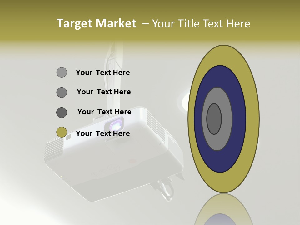 Digital Gray Board PowerPoint Template